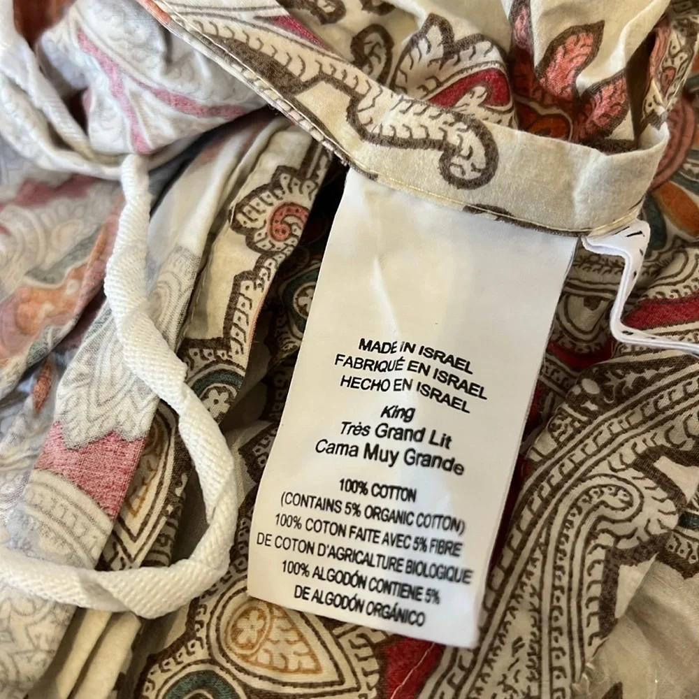 POTTERY BARN EUC KING DUVET